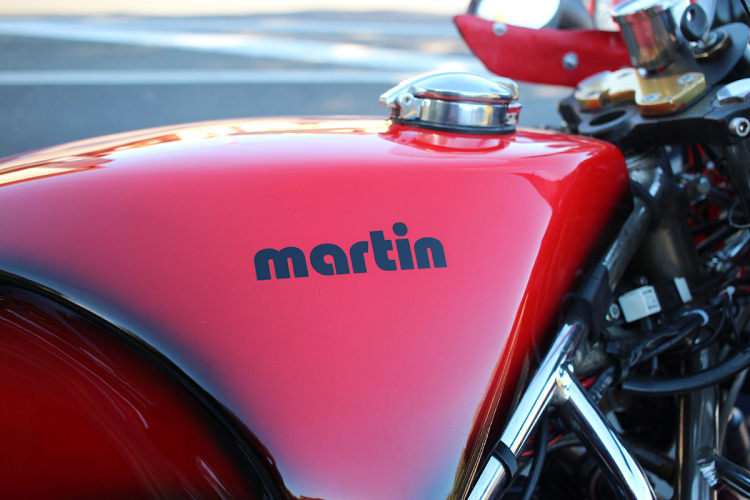 réservoir moto martin