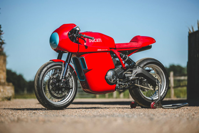 ducati scrambler 800 custom cafe racer