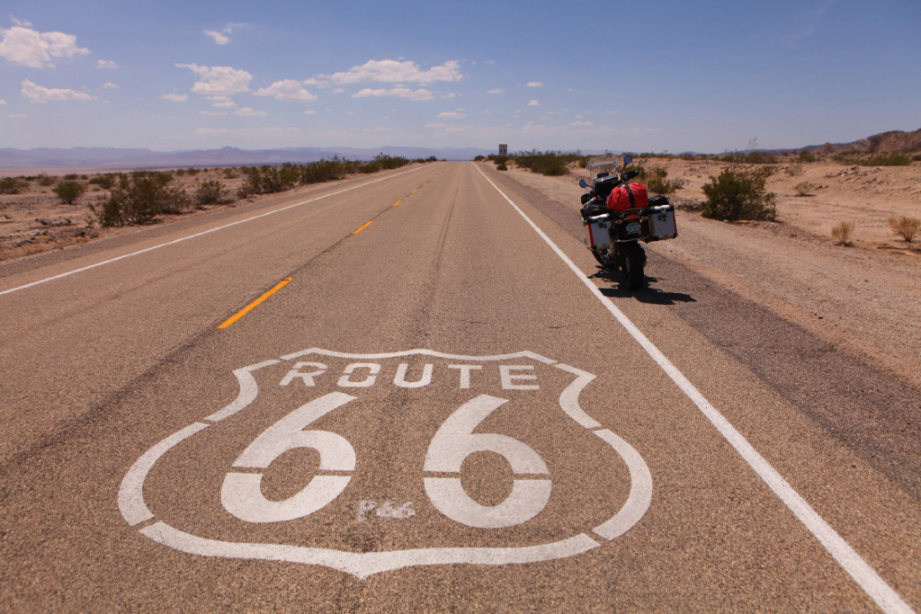 voyage moto route 66