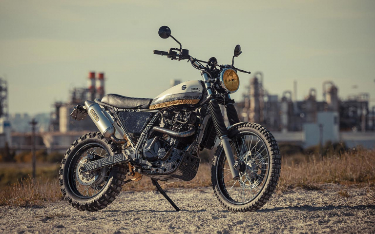 Suzuki DR 800 scrambler