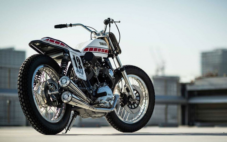 Yamaha Virago street tracker