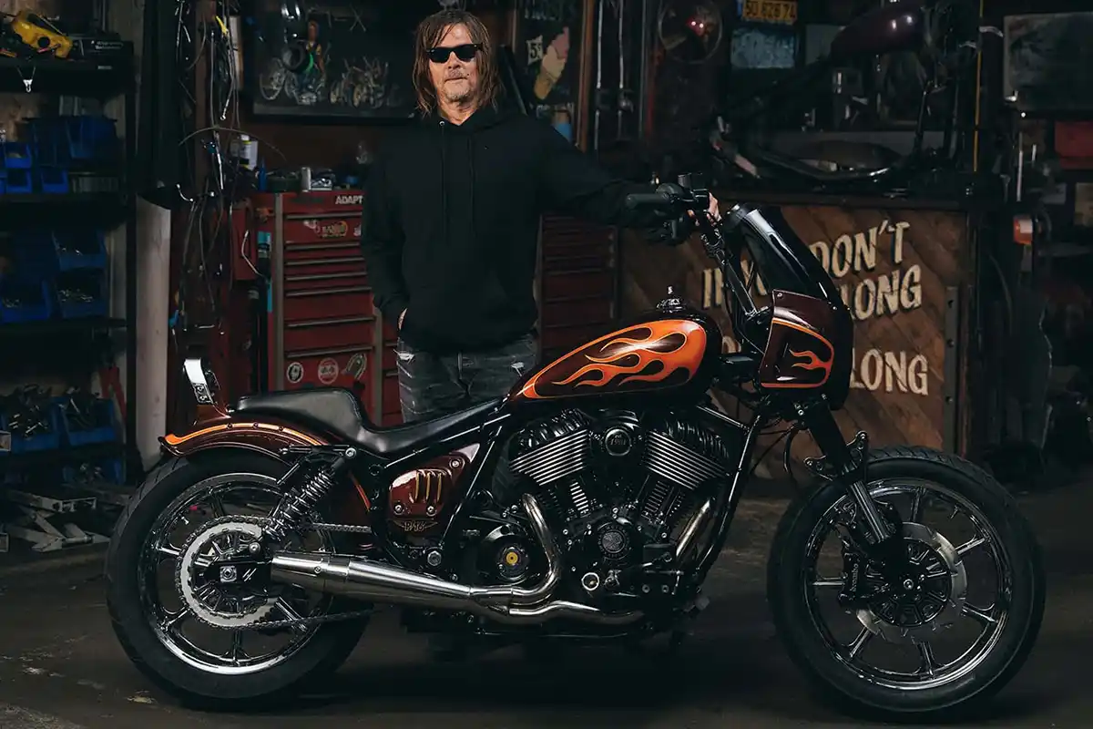 Indian Sport Scout custom & Norman Reedus