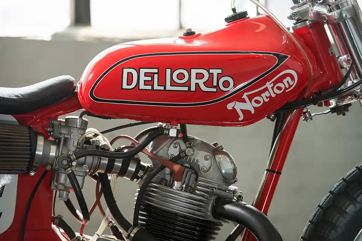 moteur bicylindre Norton 