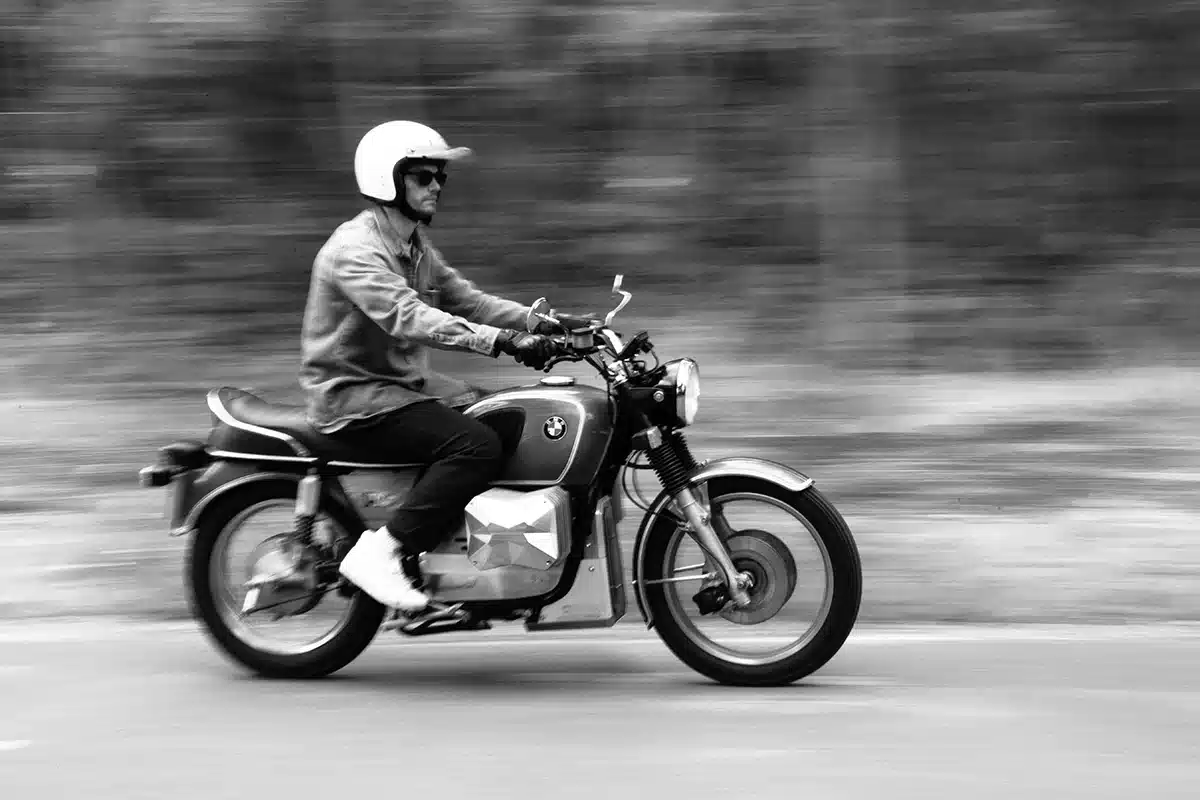 BMW R75 vintage rétrofit électrique