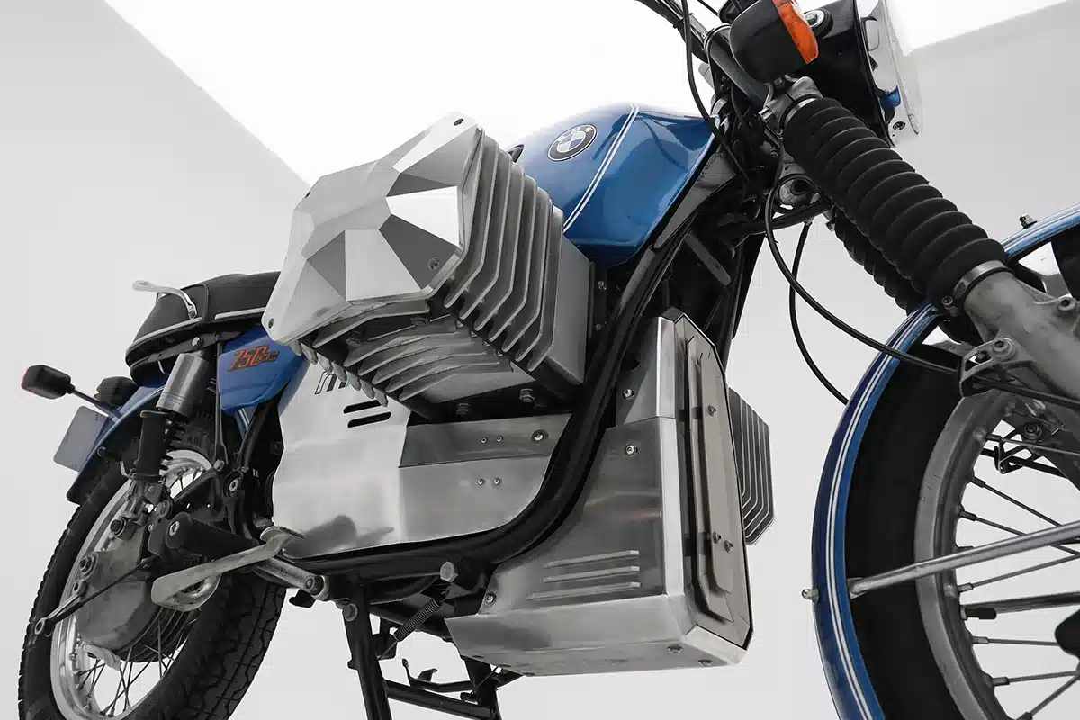 moteur électrique pour moto vintage