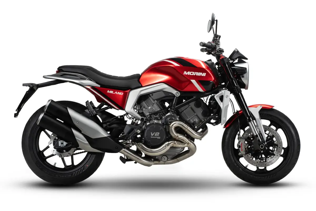 Moto Morini Milano 2024 red
