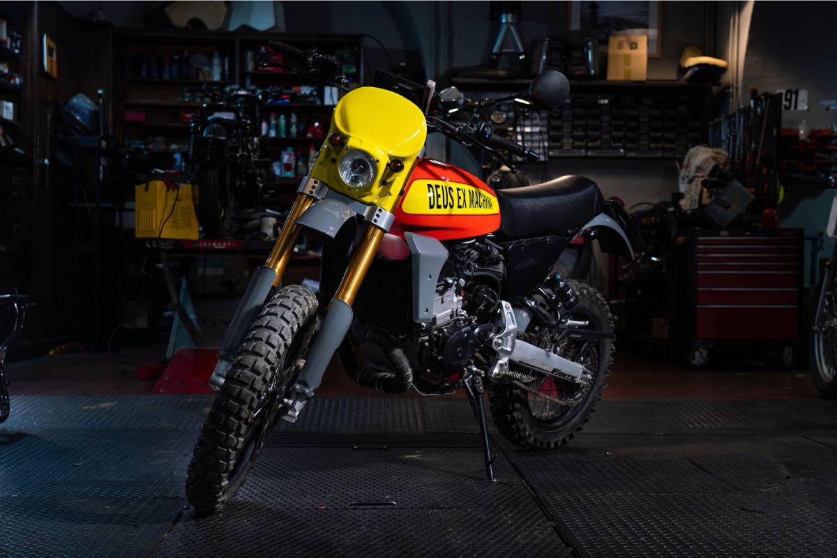 Caballero 500 Scrambler customisé par Deus