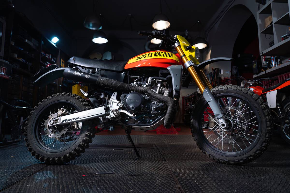  préparation scrambler d'un Caballero 500