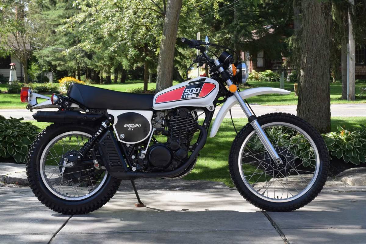 Yamaha XT 500 millésime 1976 
