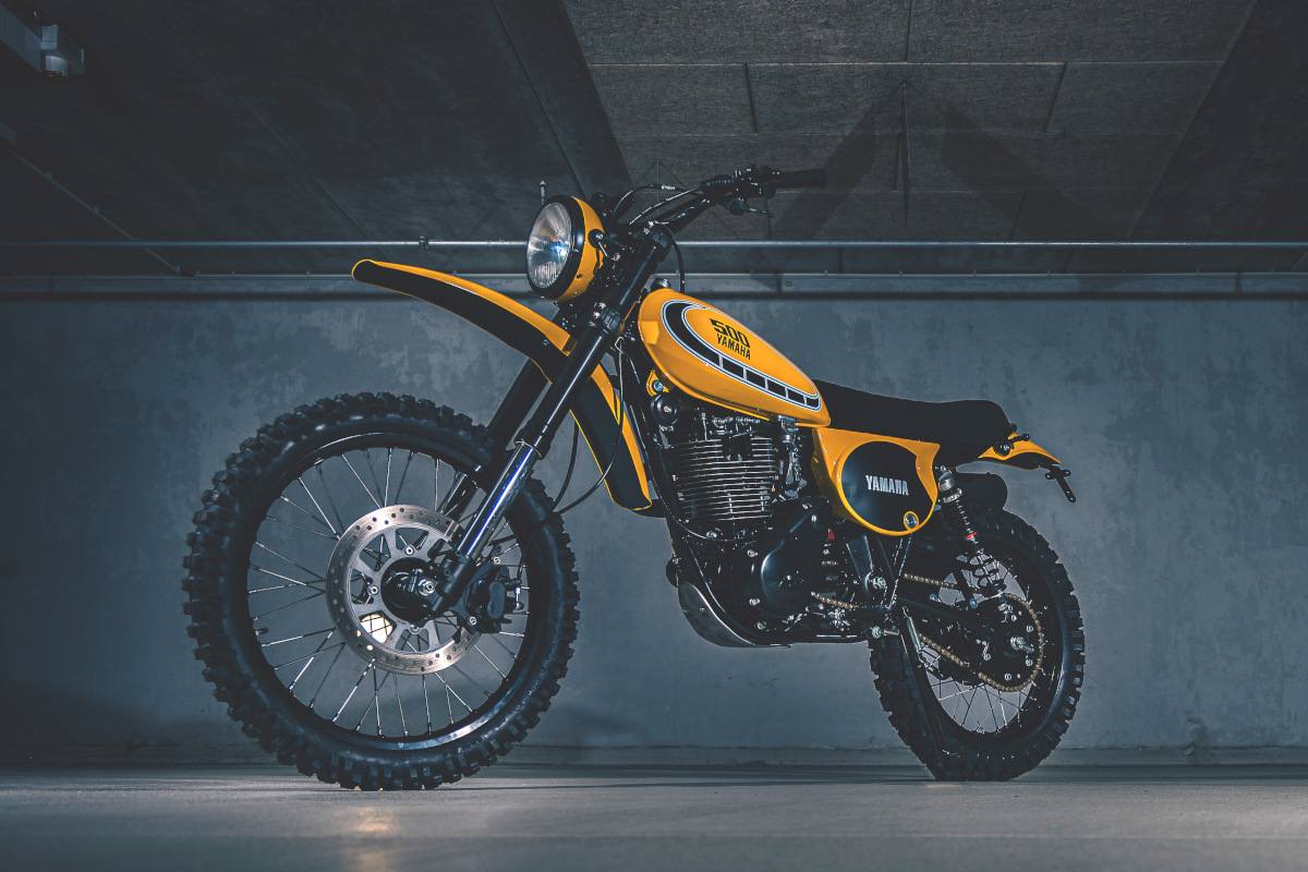 Préparation Yamaha XT 500 