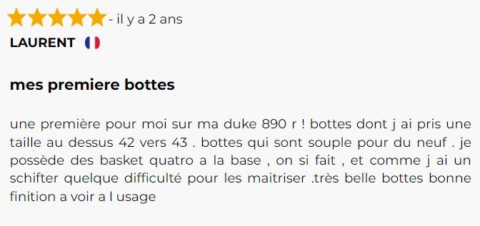 Témoignage motard