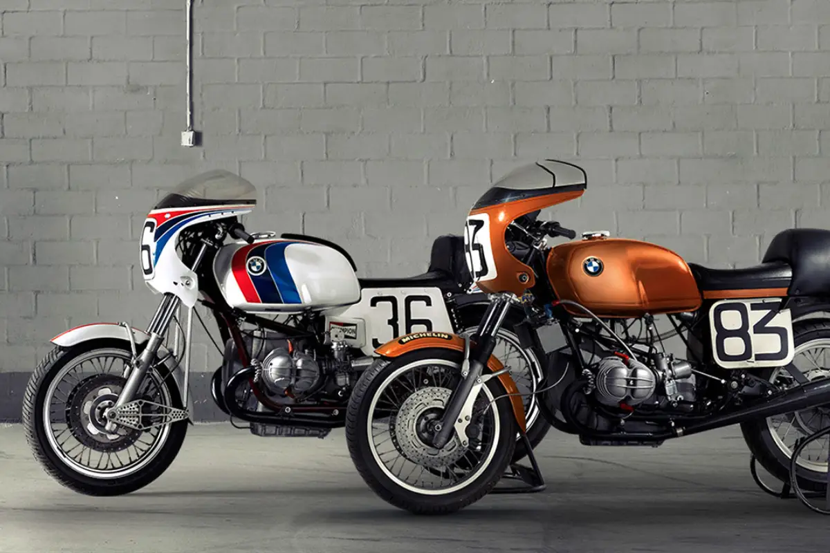 BMW R90S de course
