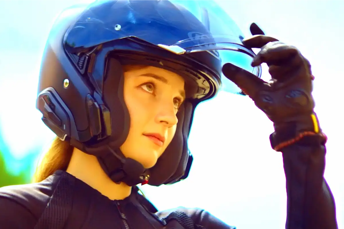 Casque jet moto