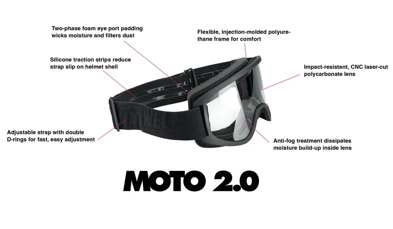 masque Biltwell Moto 2.0