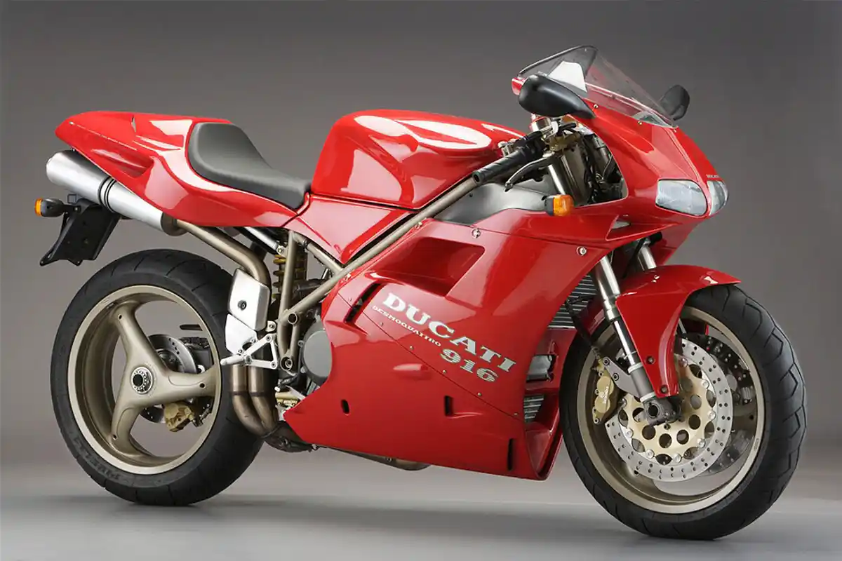 Moto des années 1990 : Ducati 916
