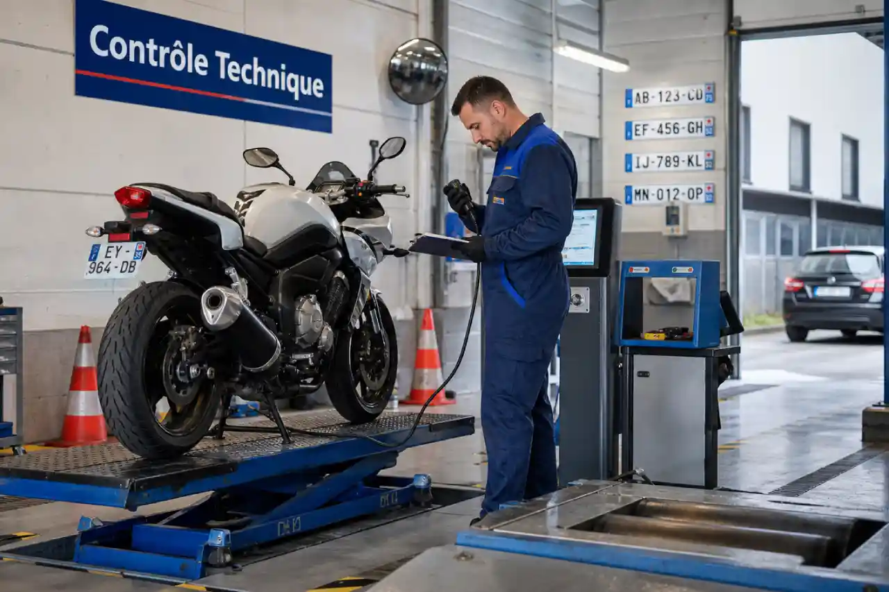 tout savoir sur le contrôle technique moto