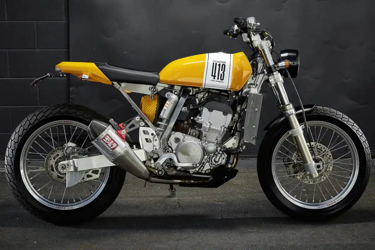 Suzuki DRZ 400 scrambler par epsd