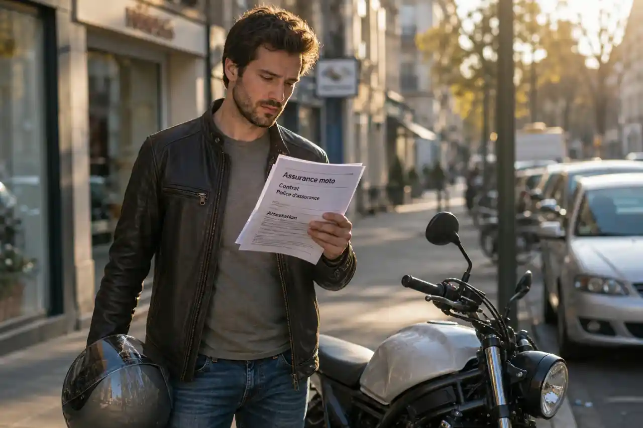 comprendre un contrat d'assurance pour deux-roues