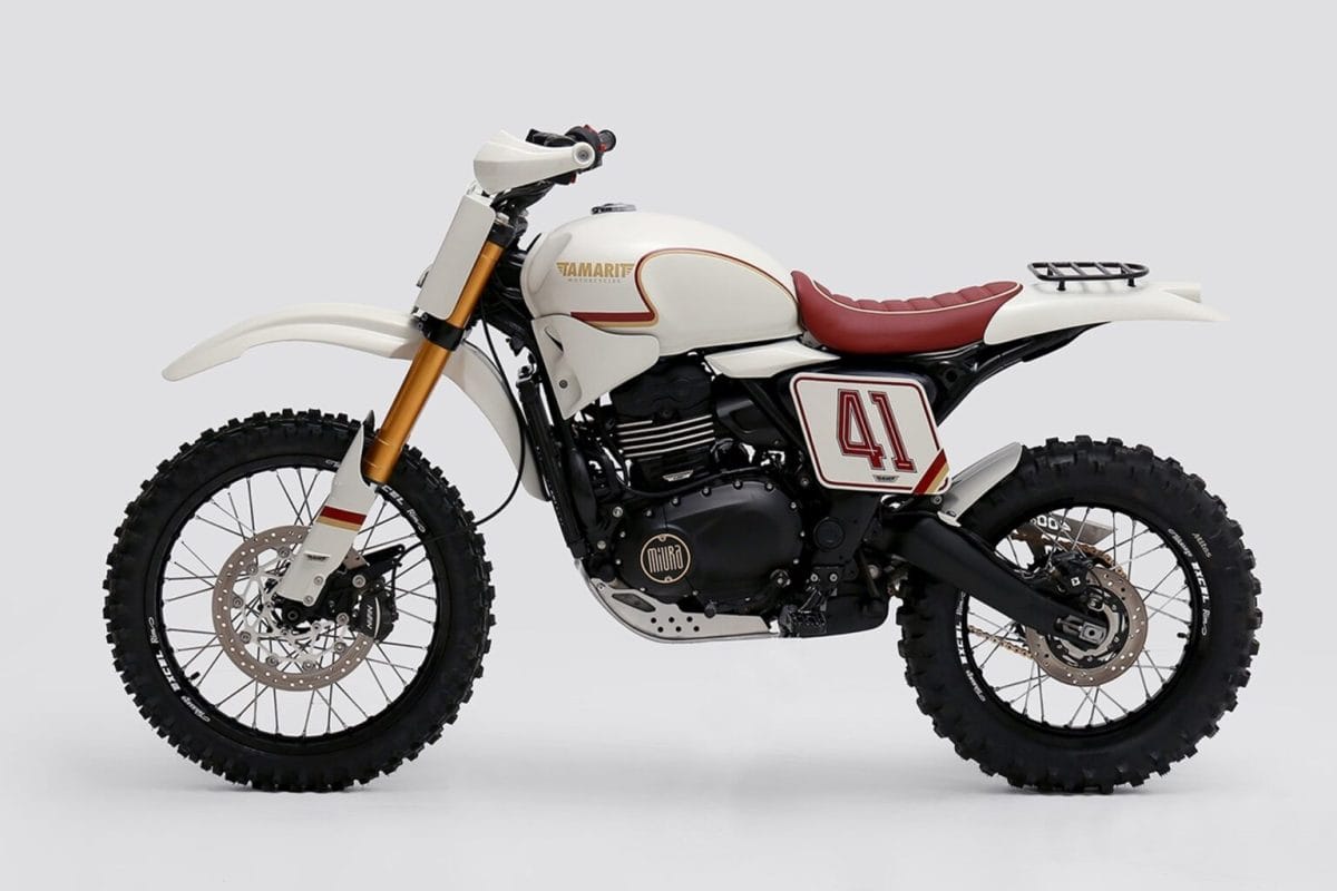 La Triumph Scrambler 400 XC par Tamarit Motorcycles, : plus belle Triumph 2026