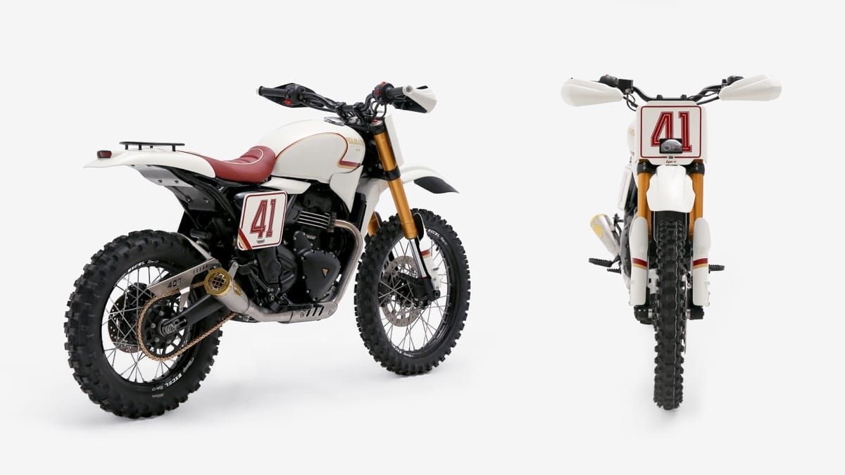 Moto Triumph scrambler XC400 : une moto custom conçue pour le tout-terrain hardcore